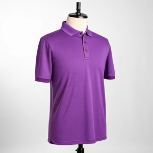 Plain Purple Polo Shirt for Men – Half Sleeve Design