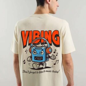 VIBING CASUAL WEAR T-SHIRT FOR MEN’S