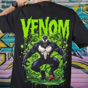 VENOM OVERSIZED T-SHIRT FOR MEN’S