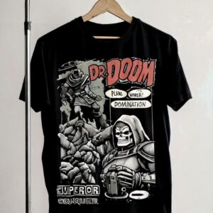 DR. DOOM OVERSIZED MEN’S T-SHIRT