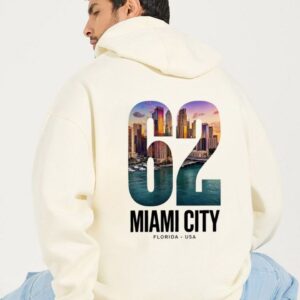MIAMI CITY HOODDIE FOR MEN’S