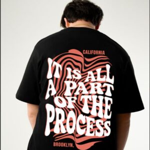IT IS A PART OF THE PROCESS OVERSIZED MEN’S T-SHIRT