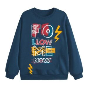 FOLLOW ME NOW OVERSIZED MEN’S T-SHIRT